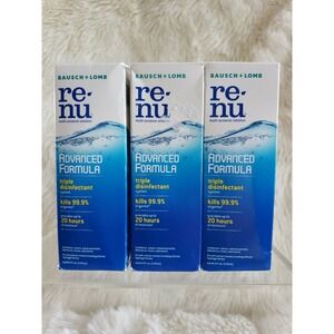 ReNu Contact Solution Advanced Formula 3 Bottles